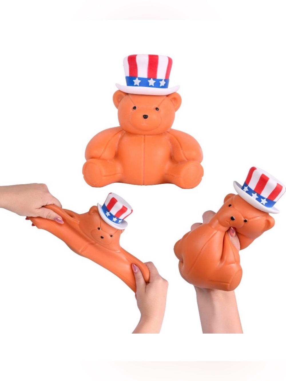 Limited Edition Americana Viral Patriotic Bear Squeezy